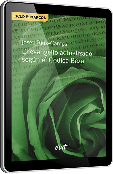 Portada del libro el evangelio actualizado según el Códice Beza. Publicación electrónica. Formato EPUB.